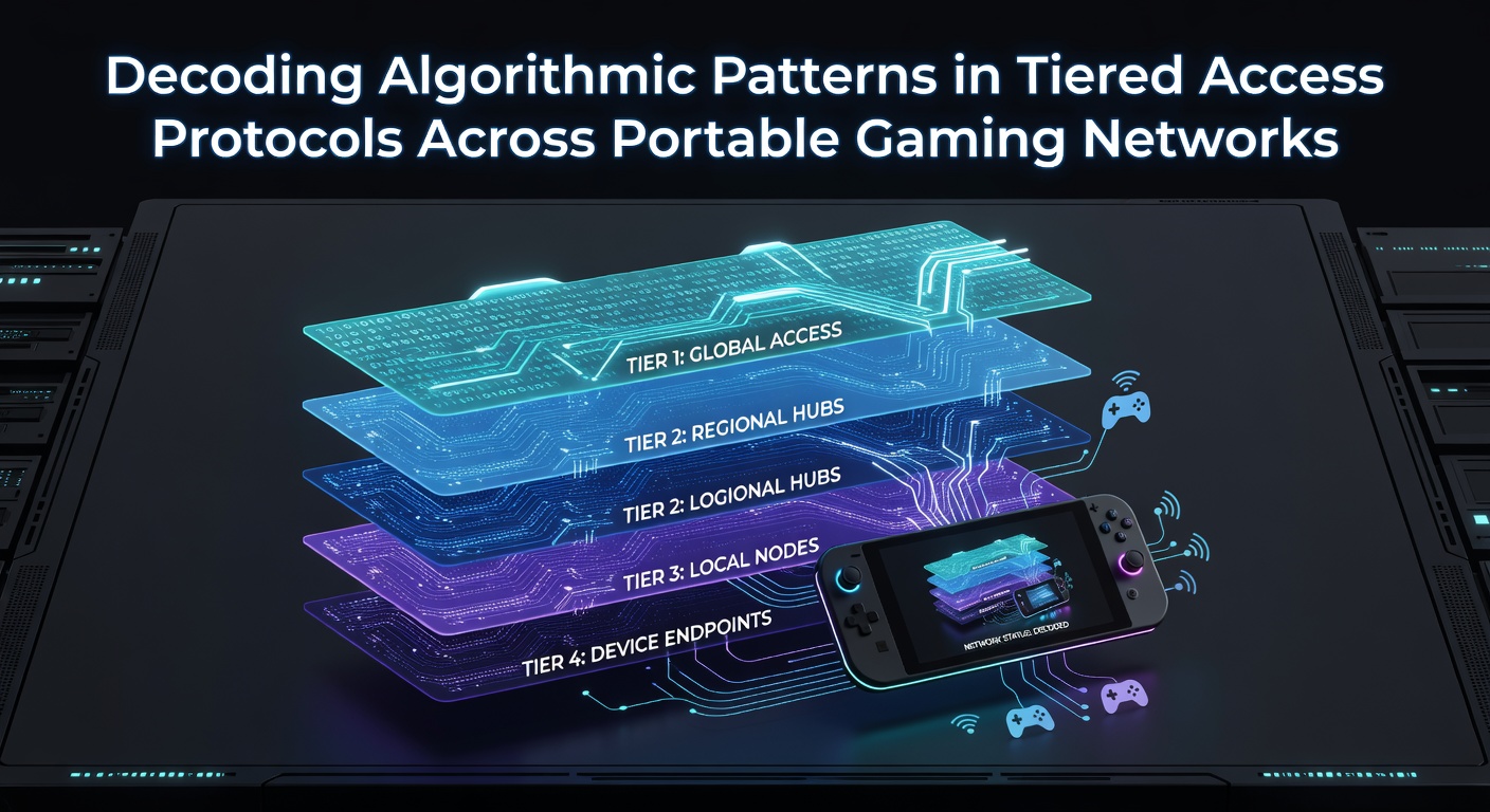 Visualisierung von algorithmischen Mustern in mobilen Gaming-Netzwerken mit gestuften Zugriffsprotokollen
