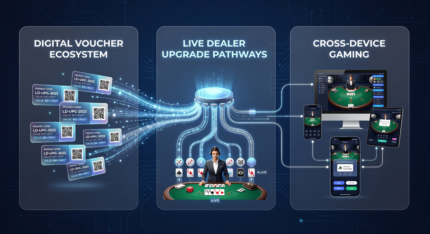 Live-Dealer-Upgrade-Pfade integrieren sich in Cross-Device-Gaming mit digitalen Gutscheinen für nahtlose Nutzererfahrungen