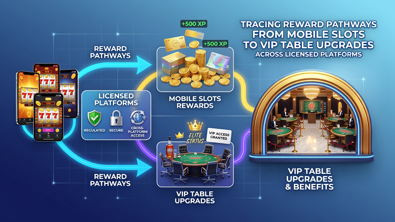 Illustration der Integration von Slot-Punkten in VIP-Tisch-Upgrades