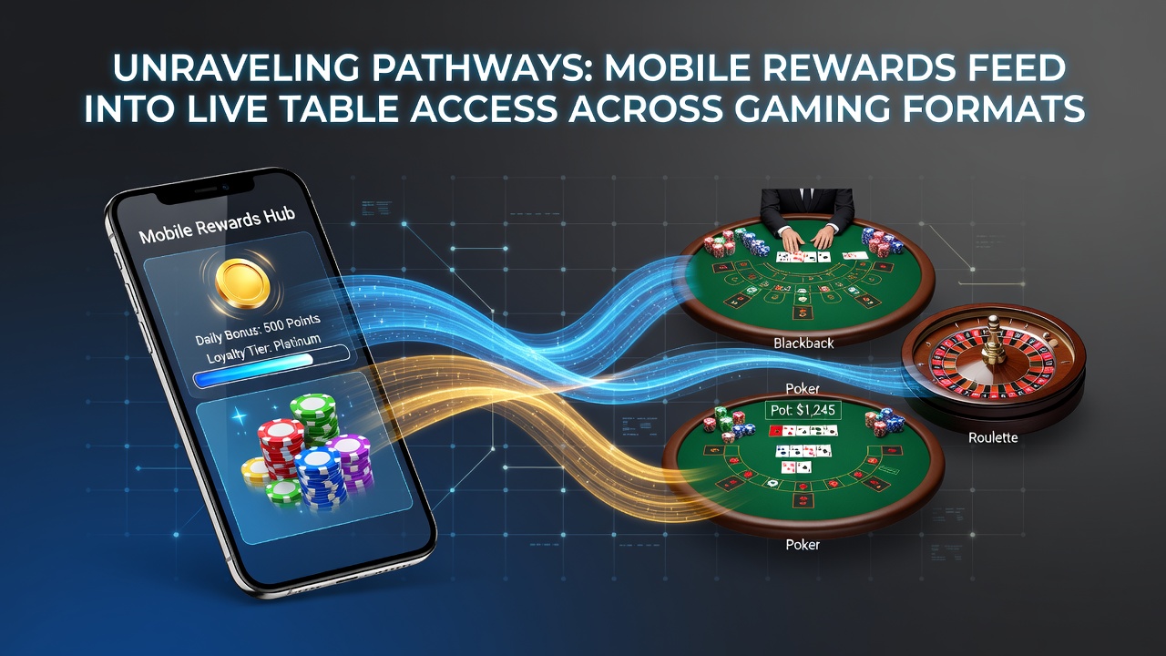 Darstellung mobiler Belohnungssysteme und deren Verknüpfung mit Live-Tisch-Formaten in digitalen Gaming-Umgebungen